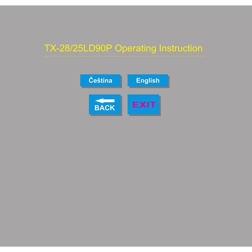Panasonic TX-28LD90P operating instructions