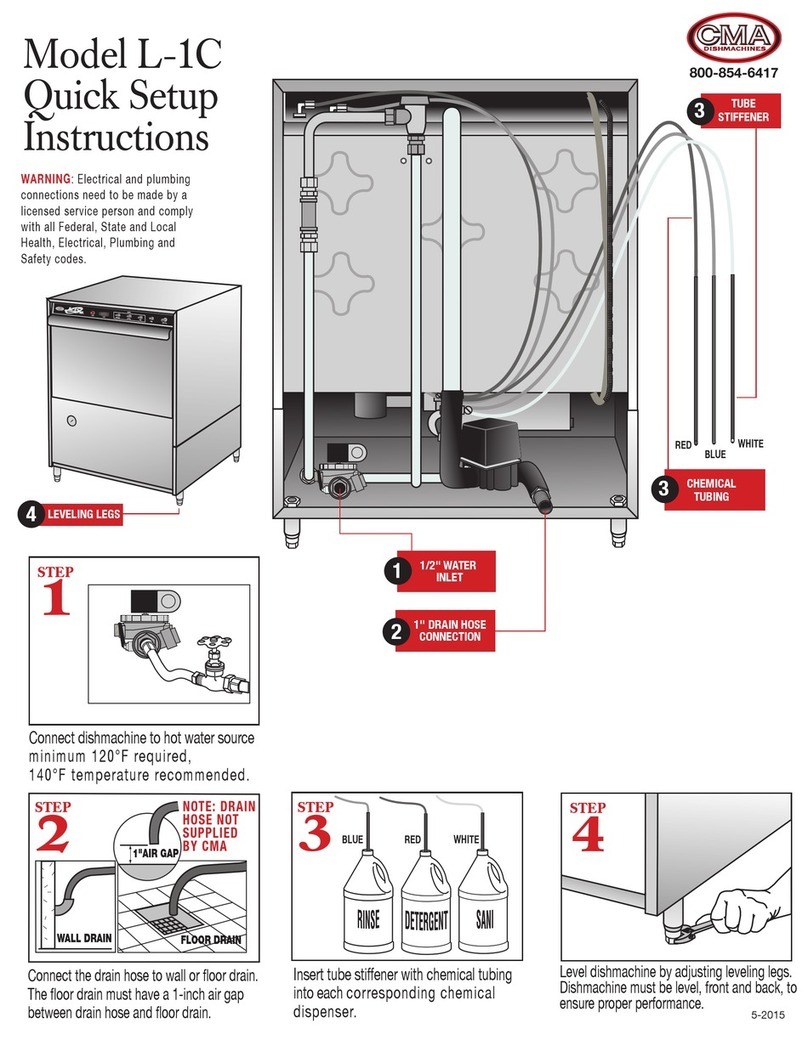 CMA Dishmachines L-1C Manual