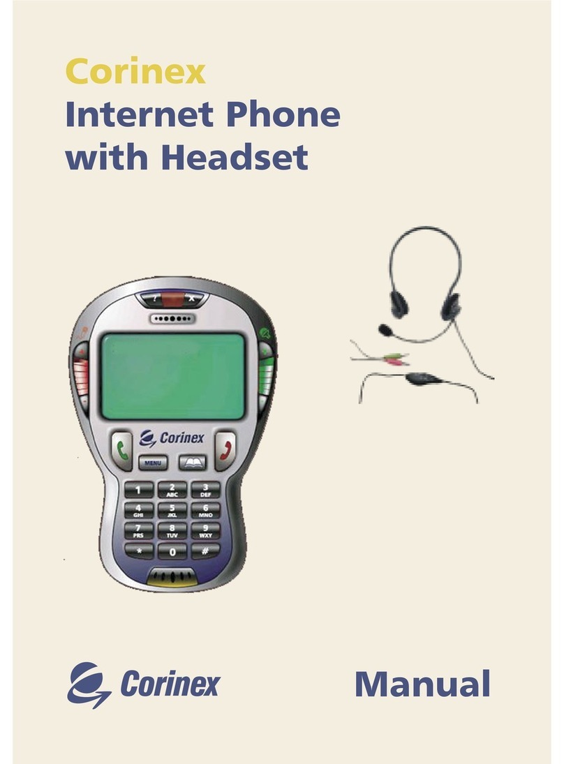 Corinex Internet Phone with Headset manual