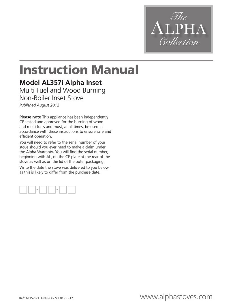 Hi-Flame AL357i Alpha instruction manual