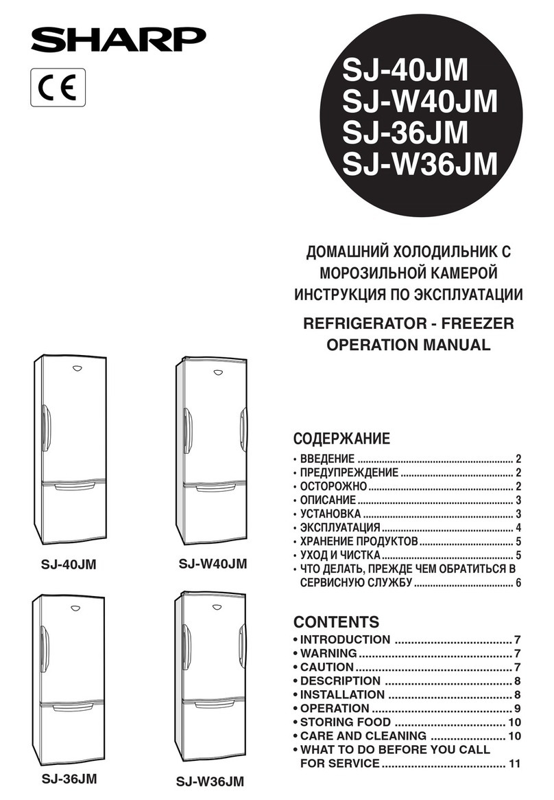 Sharp SJ-40JM User manual