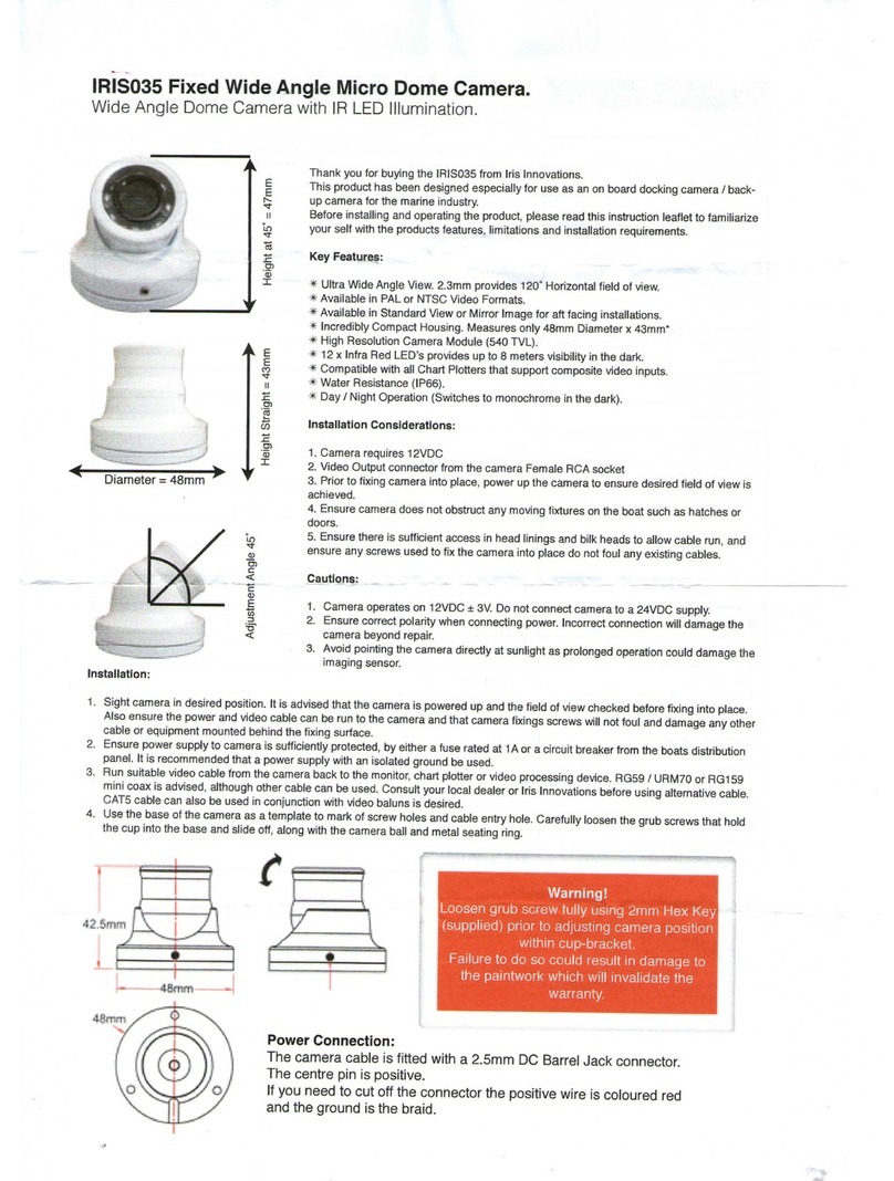 Iris Innovations IRIS035 User manual Iris Innovations IRIS035 User manual