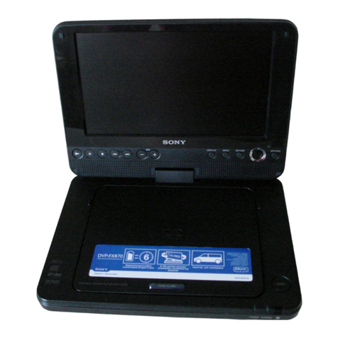 Sony DVP-FX870 operating instructions