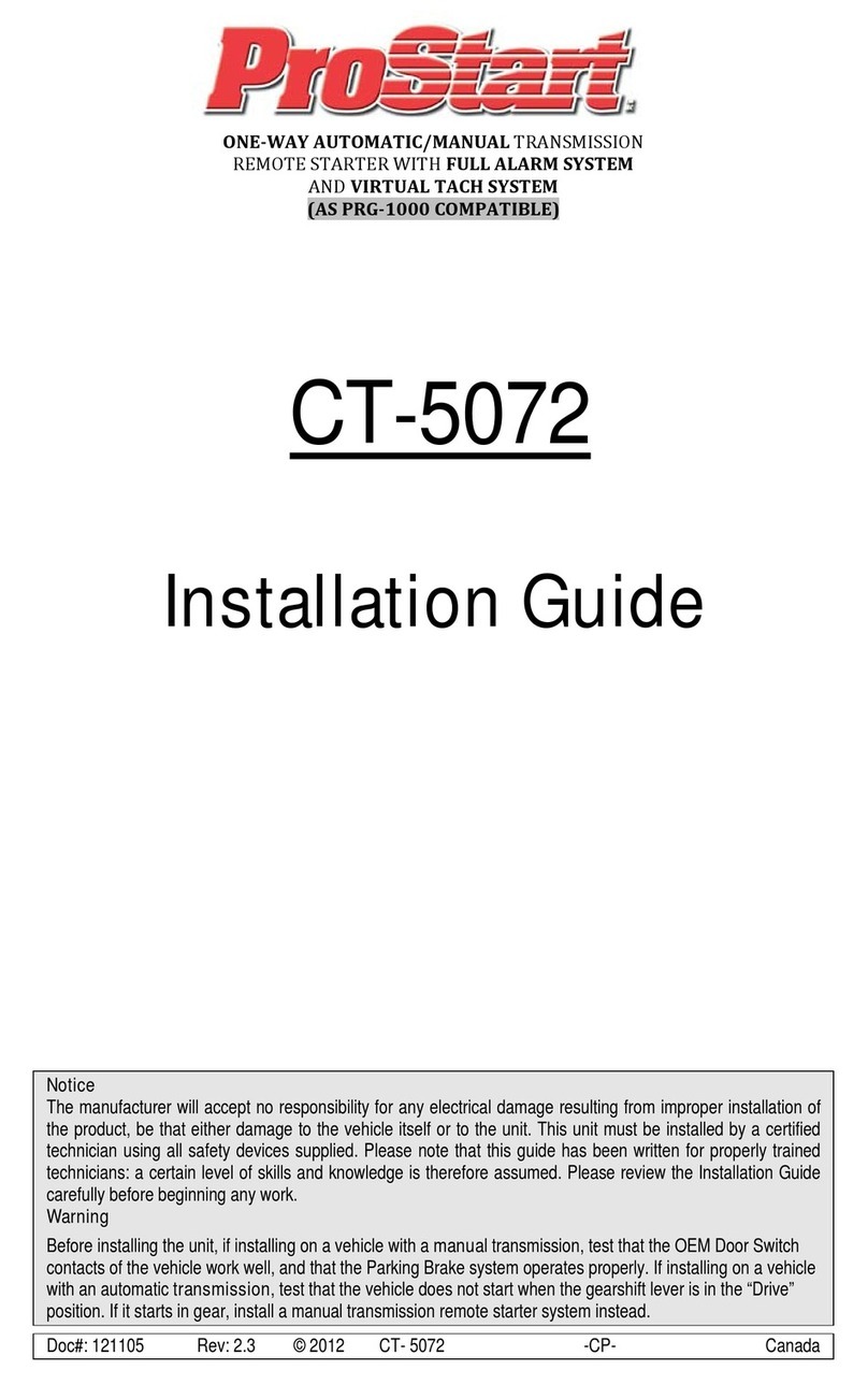 ProStart CT-5072 installation guide
