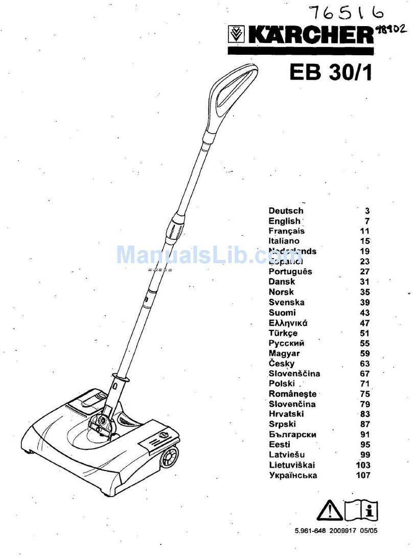 Kärcher EB 30/1 Operator's manual