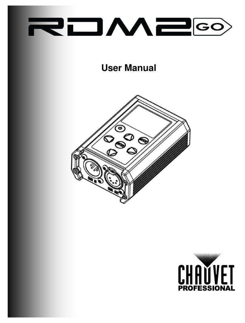 Chauvet RDM2go user manual