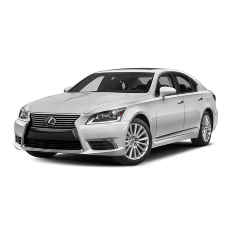 Lexus LS 460 User manual Lexus LS 460 User manual
