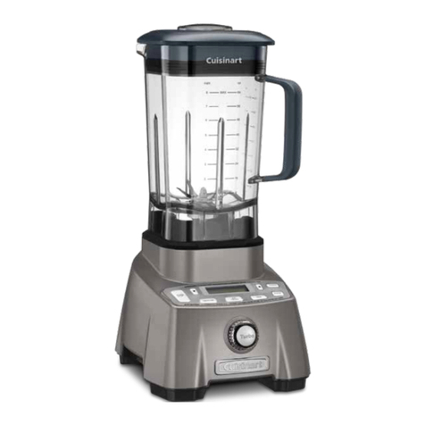 Cuisinart Hurricane Pro CBT-2000 Instruction booklet