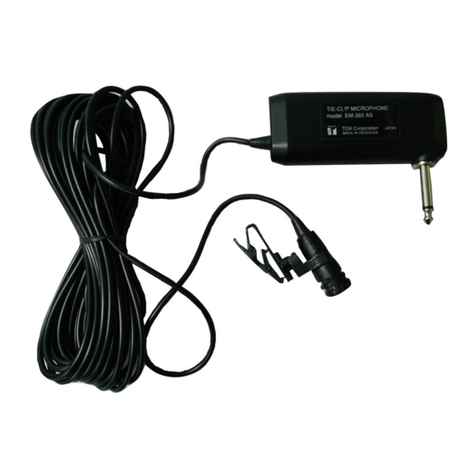 Toa EM-360 AS User manual