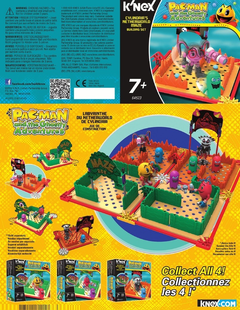KNEX Pac-Man 64523 User manual KNEX Pac-Man 64523 User manual