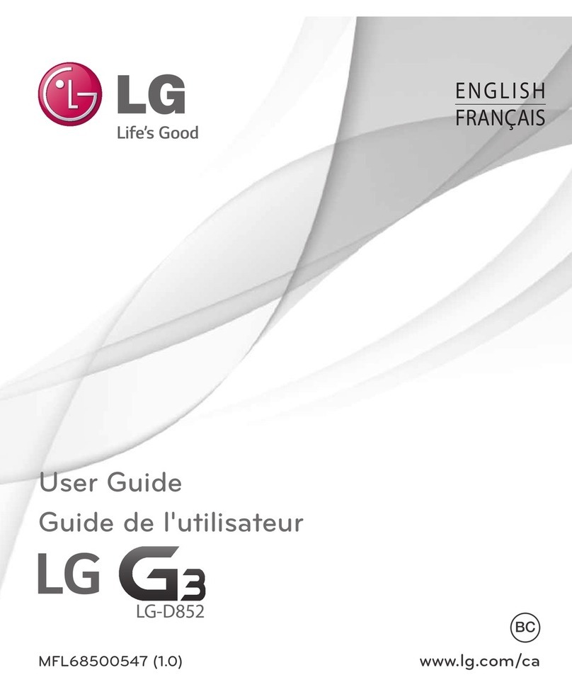 LG G3 DG-D852 User manual