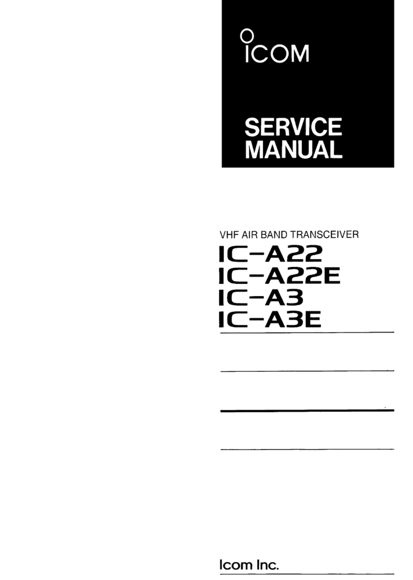 Icom IC-A22 User manual
