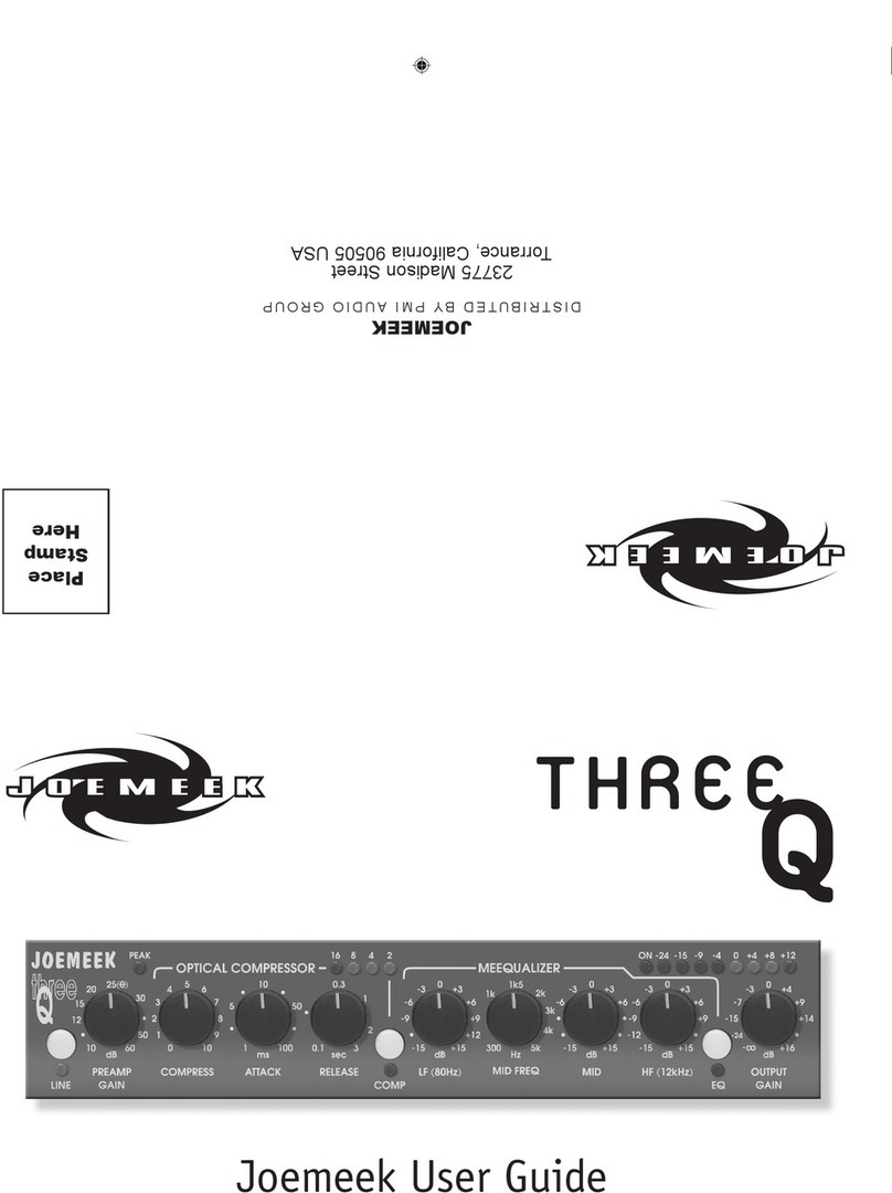 Joemeek Three Q user guide