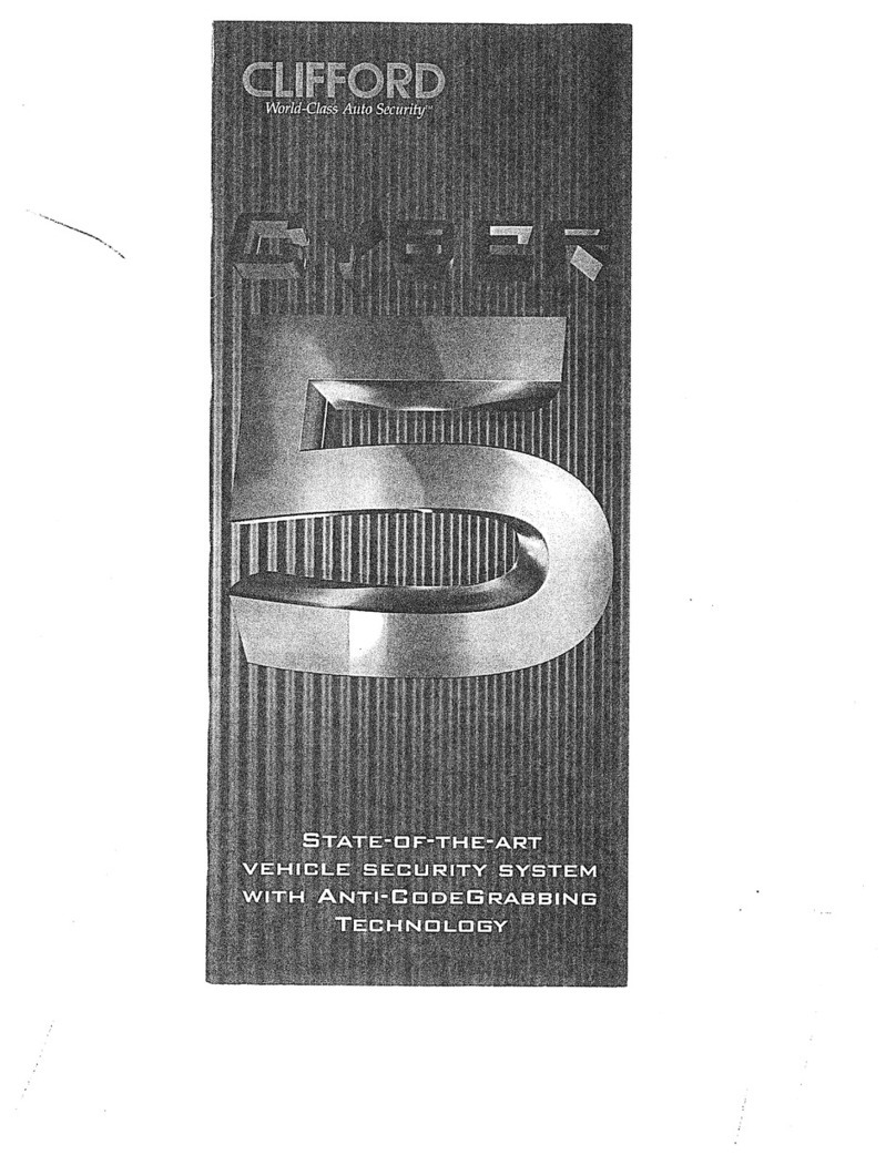 Clifford Cyber 5 User manual
