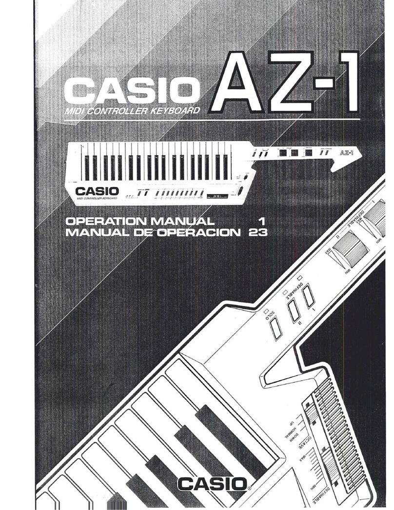 Casio AZ-1 User manual