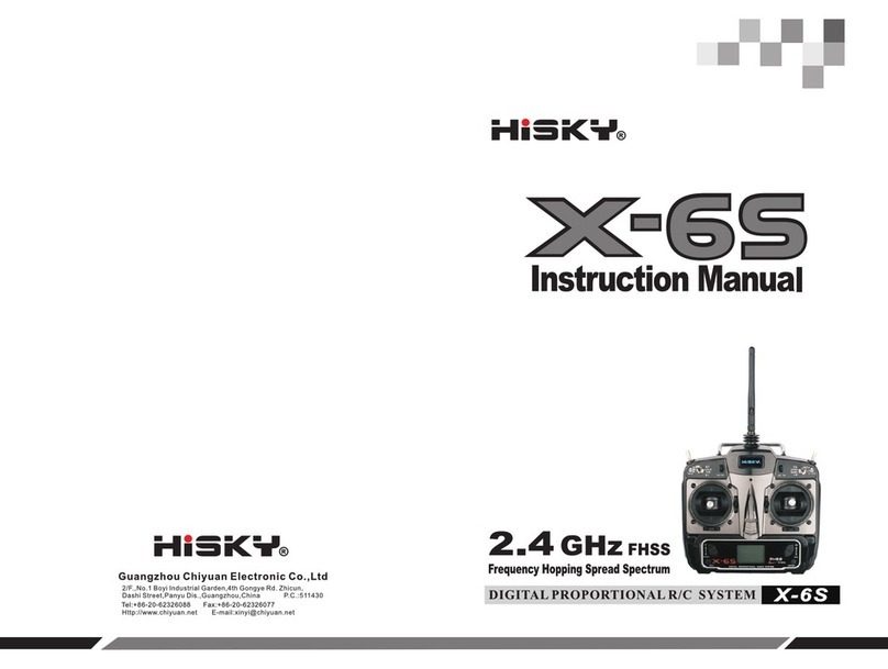 hisky X-65 instruction manual