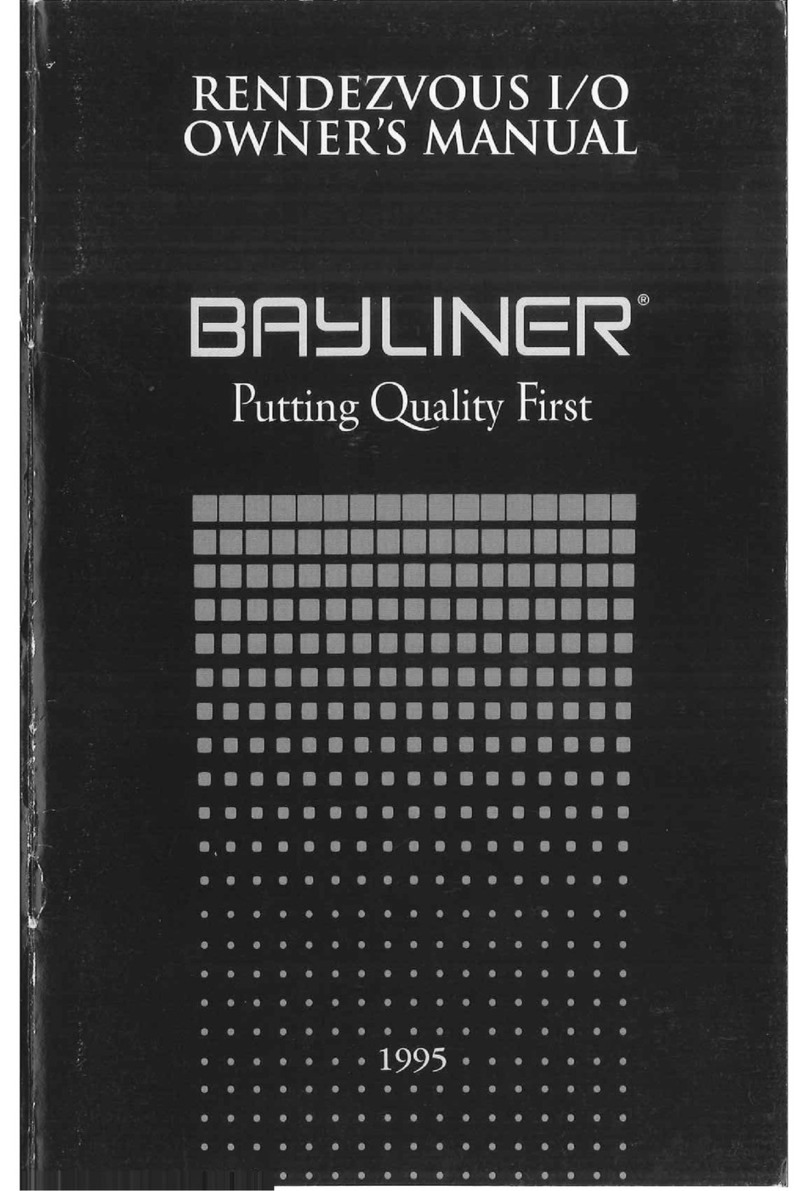 Bayliner 2359 Rendezvous User manual