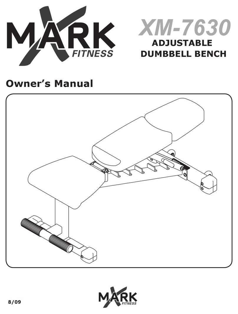 Mark Fitness XM-7630 owner's manual