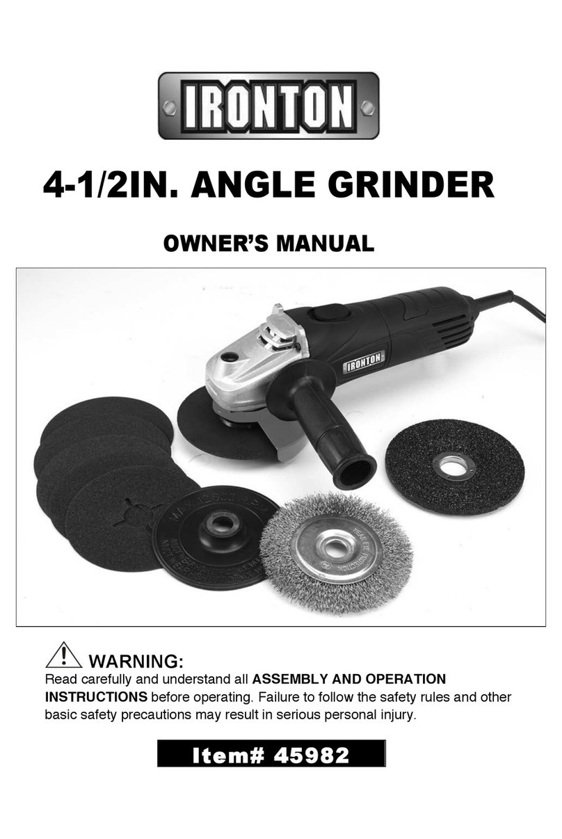 Ironton 45982 owner's manual