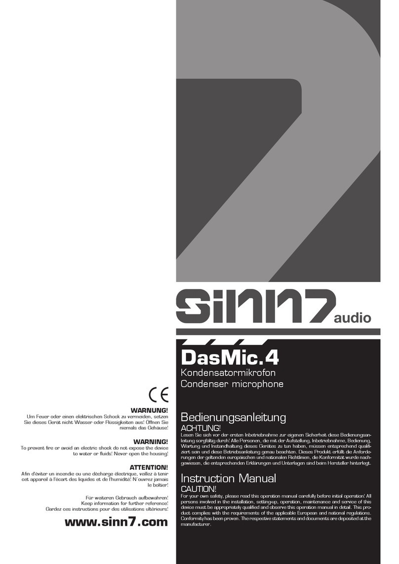 Sinn7 DasMic.4 instruction manual
