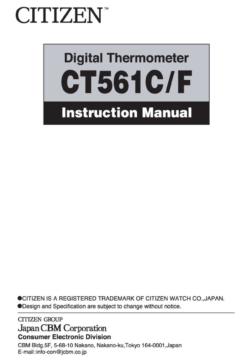 Citizen CT561C/F User manual
