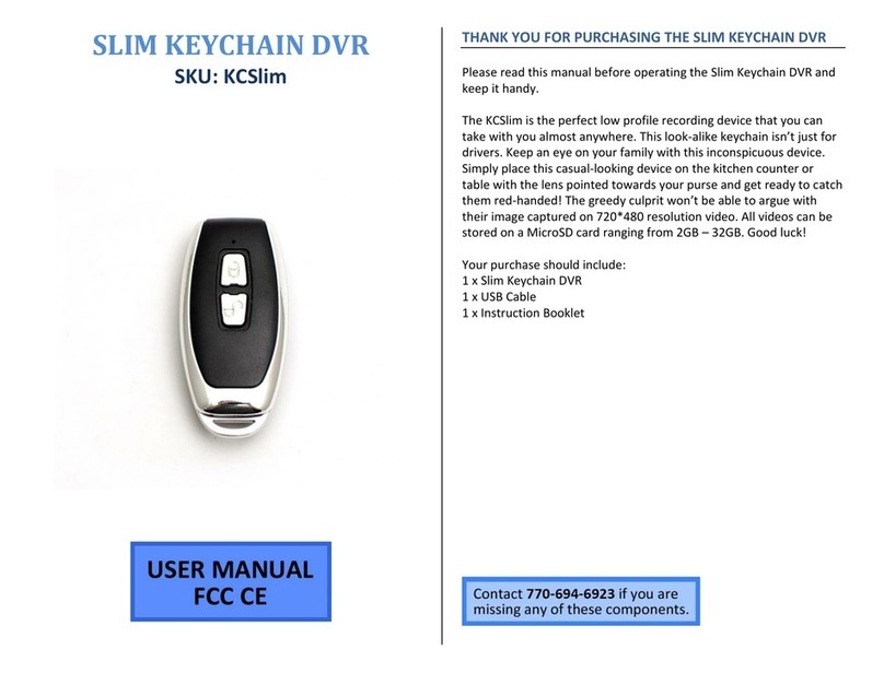 Mini Gadgets KCSlim User manual Mini Gadgets KCSlim User manual