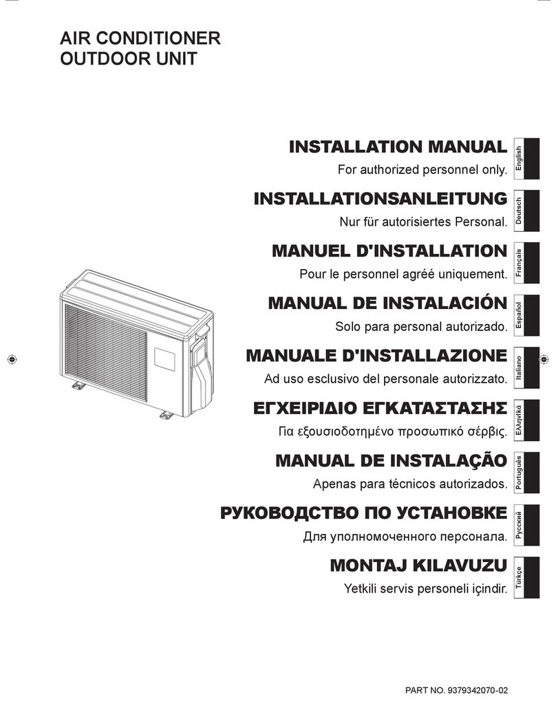 Fujitsu aoyg18lac2 User manual
