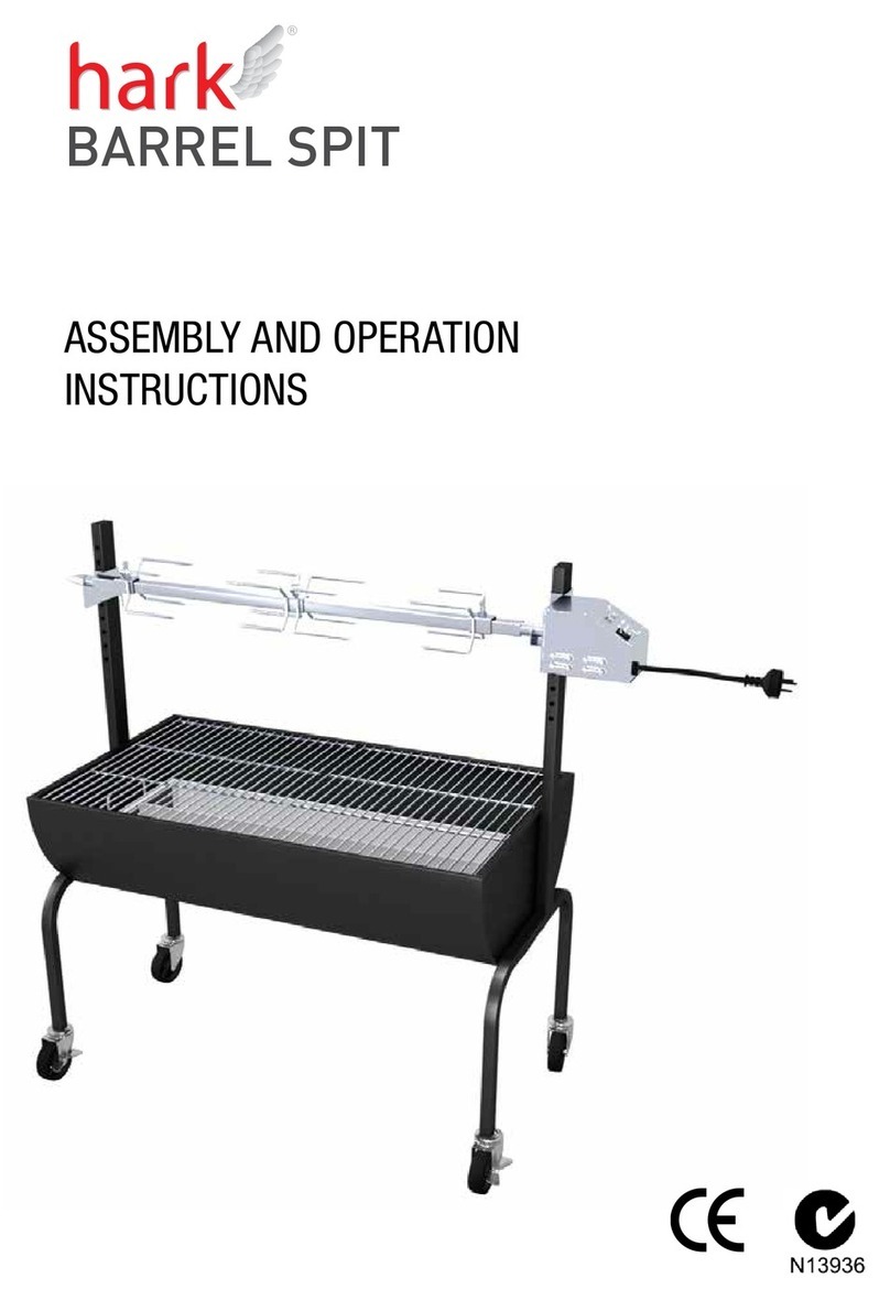 Hark Barrel Spit HK0529 Parts list manual