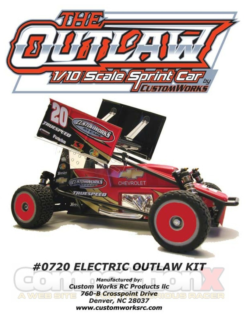 CustomWorks Outlaw 0720 User manual
