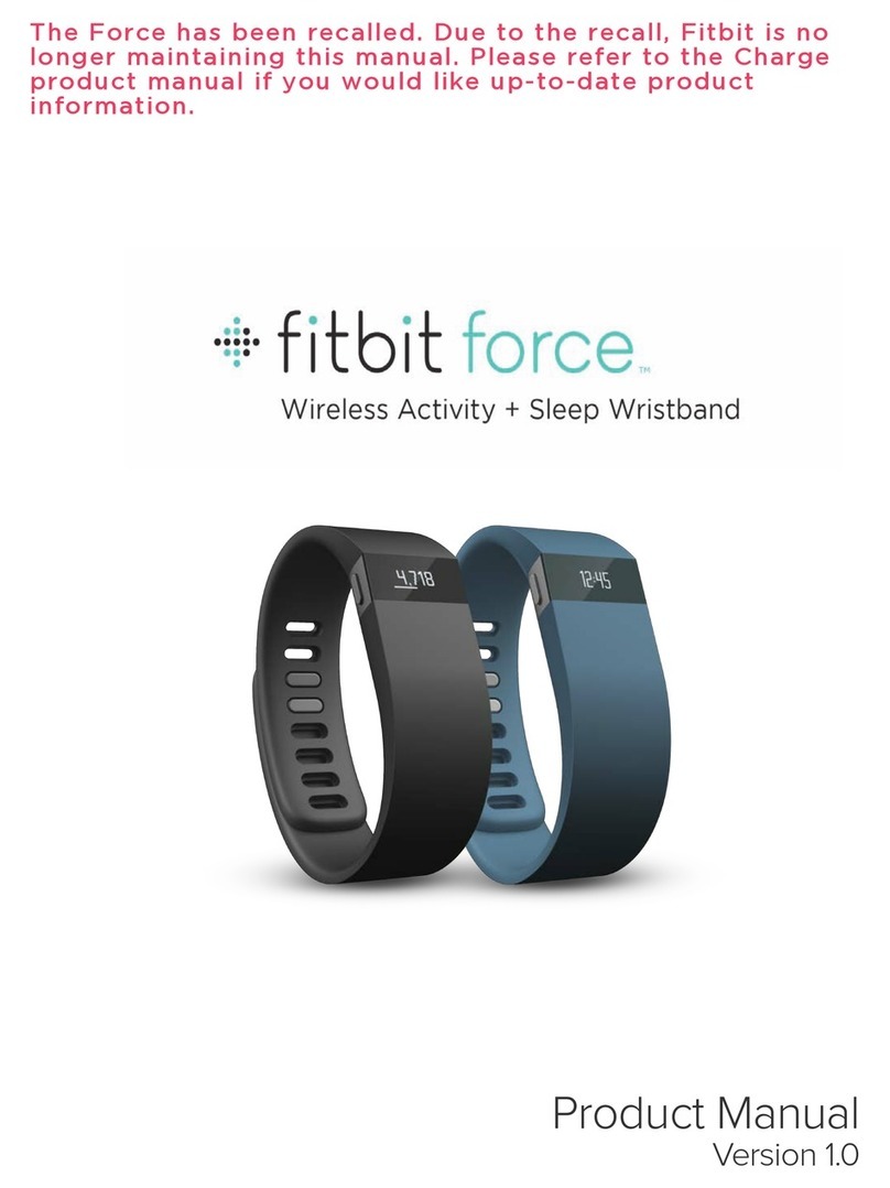 Fitbit Zip Force product manual