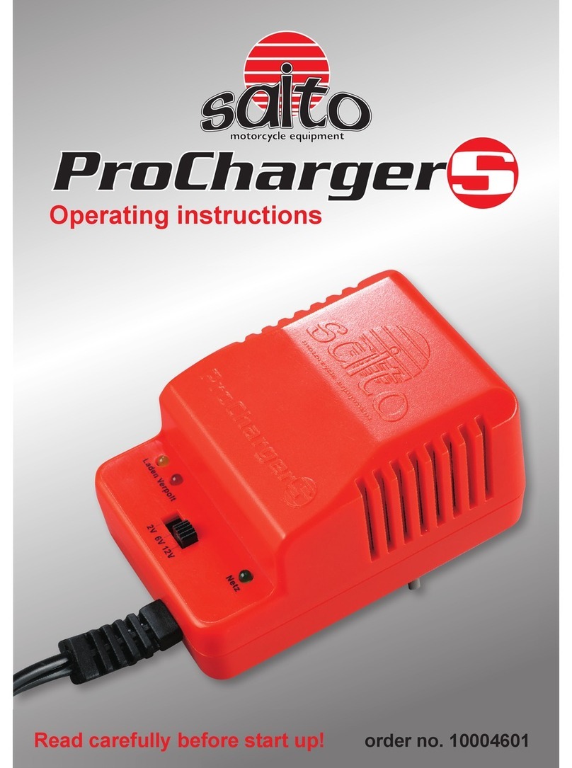 Saito ProCharger S operating instructions
