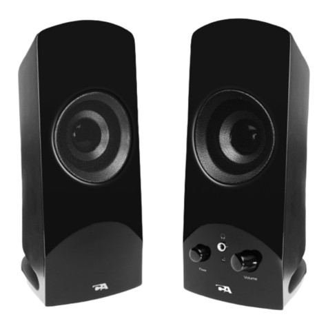 Cyber Acoustics CA-2018 User manual