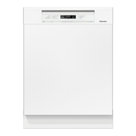 Miele HG05 operating instructions