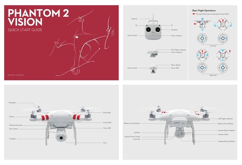 dji Phantom 2 Vision + User manual
