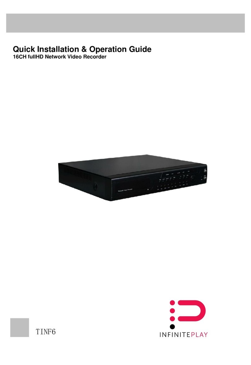 Infinite Play TINF6 Quick installation & operation guide