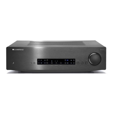 Cambridge Audio CXA60 user manual