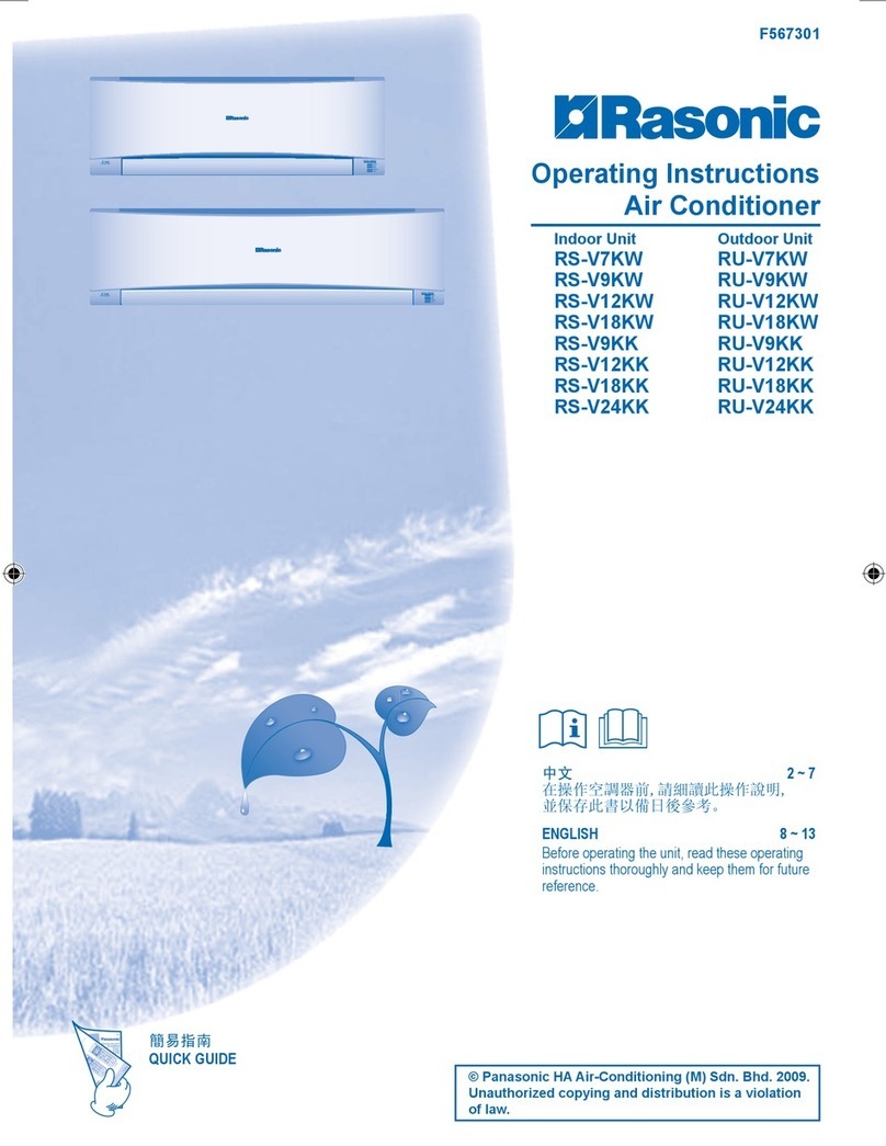 Rasonic RS-V7KW User manual