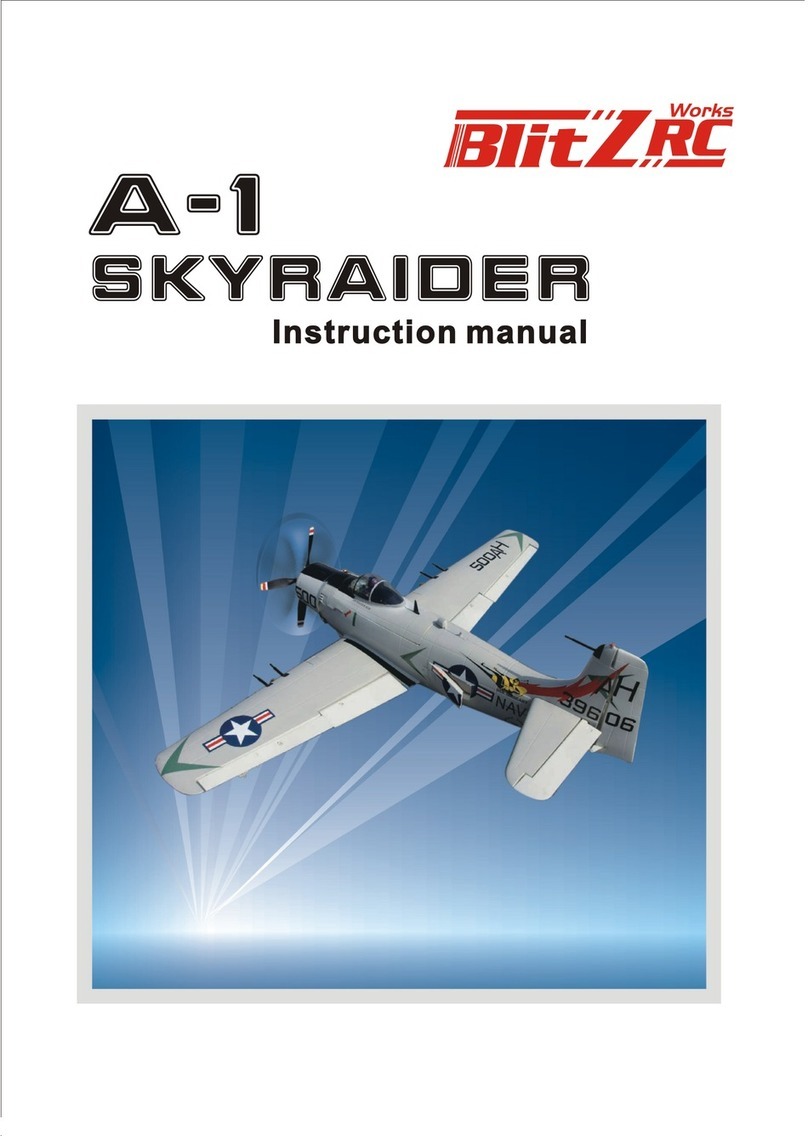 BlitzRCWorks A-1 Skyraider instruction manual