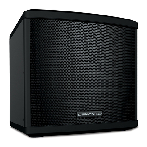Denon Axis 8 User manual