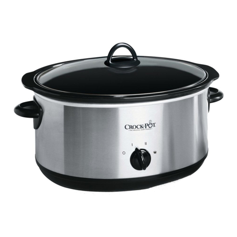 Crock-Pot SCV803SS-033 User manual