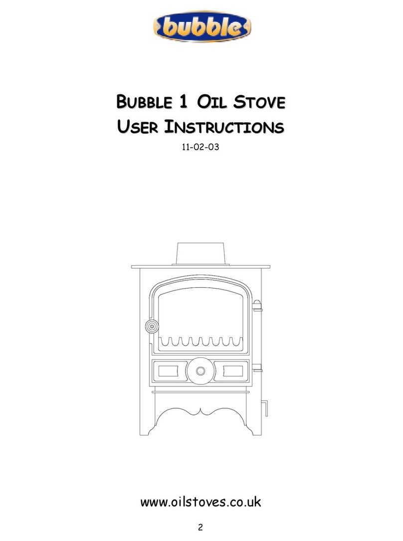 Bubble 1 MARINE OIL STOVE User instructions