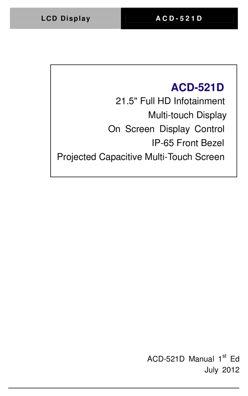 Aaeon ACD-521D User manual