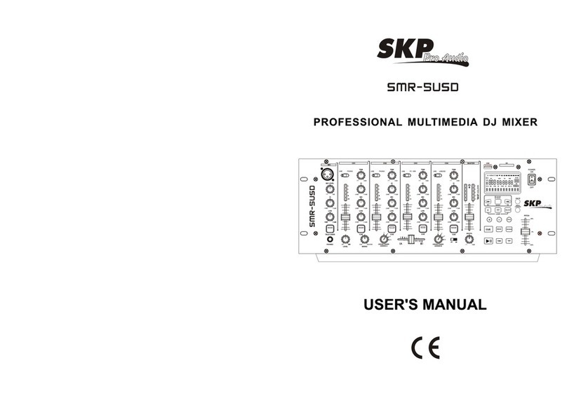 SKP Pro Audio SMR-SUSD user manual