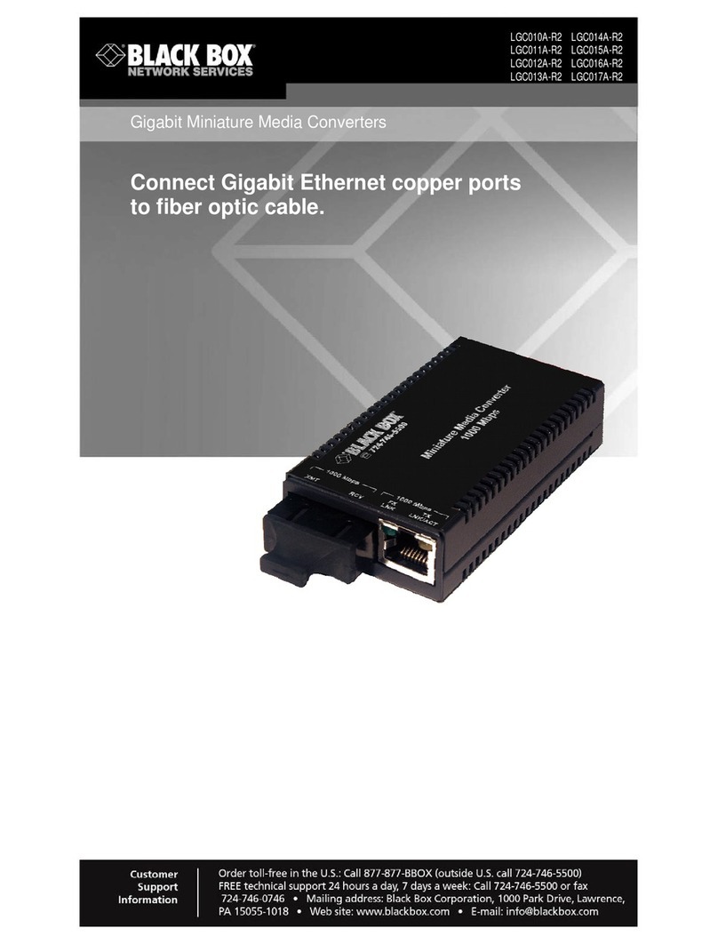 Black Box LGC010A-R2 User manual