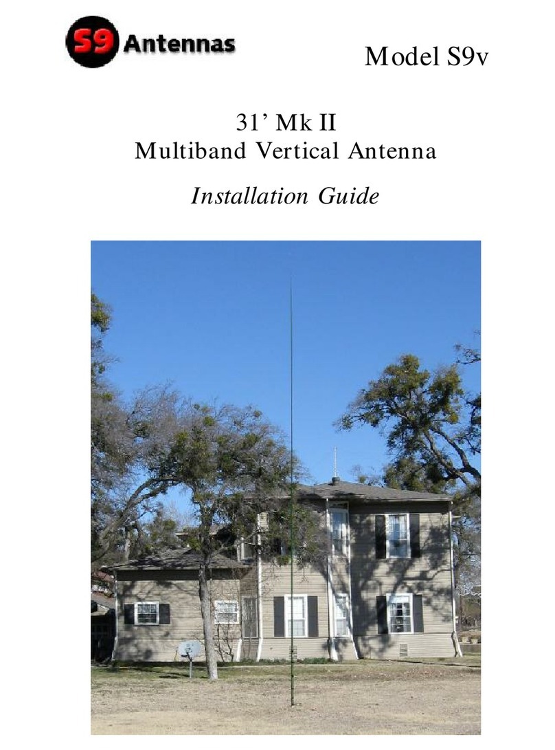 S9 Antennas S9v 31' Mk II installation guide