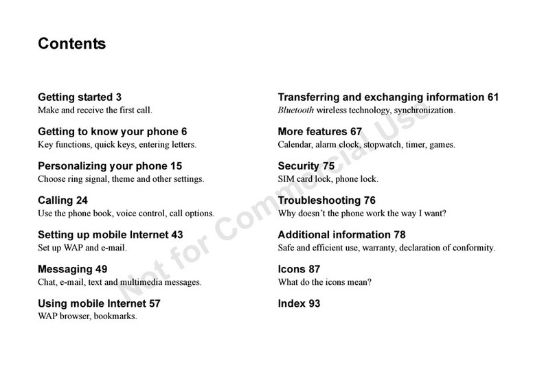 Sony Ericsson T68i User manual