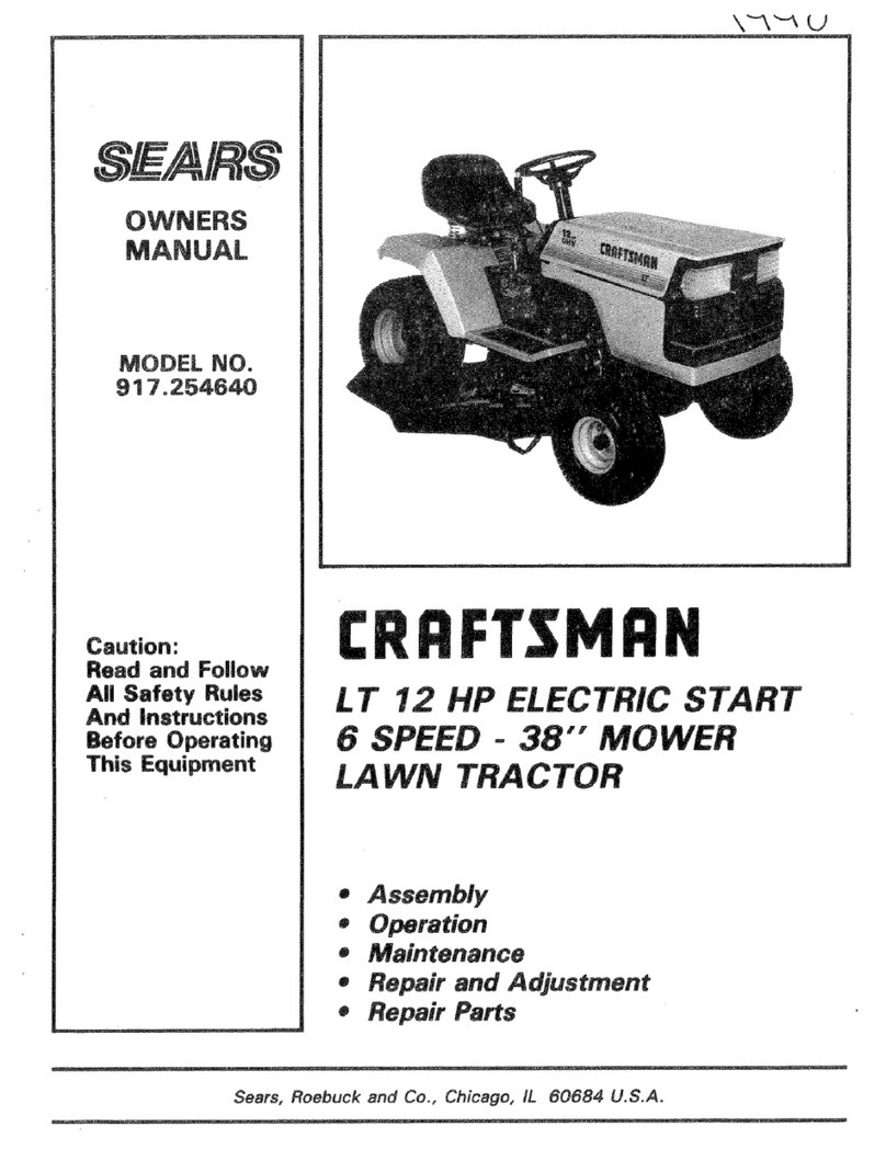 Sears Craftsman 917.254640 Operation manual