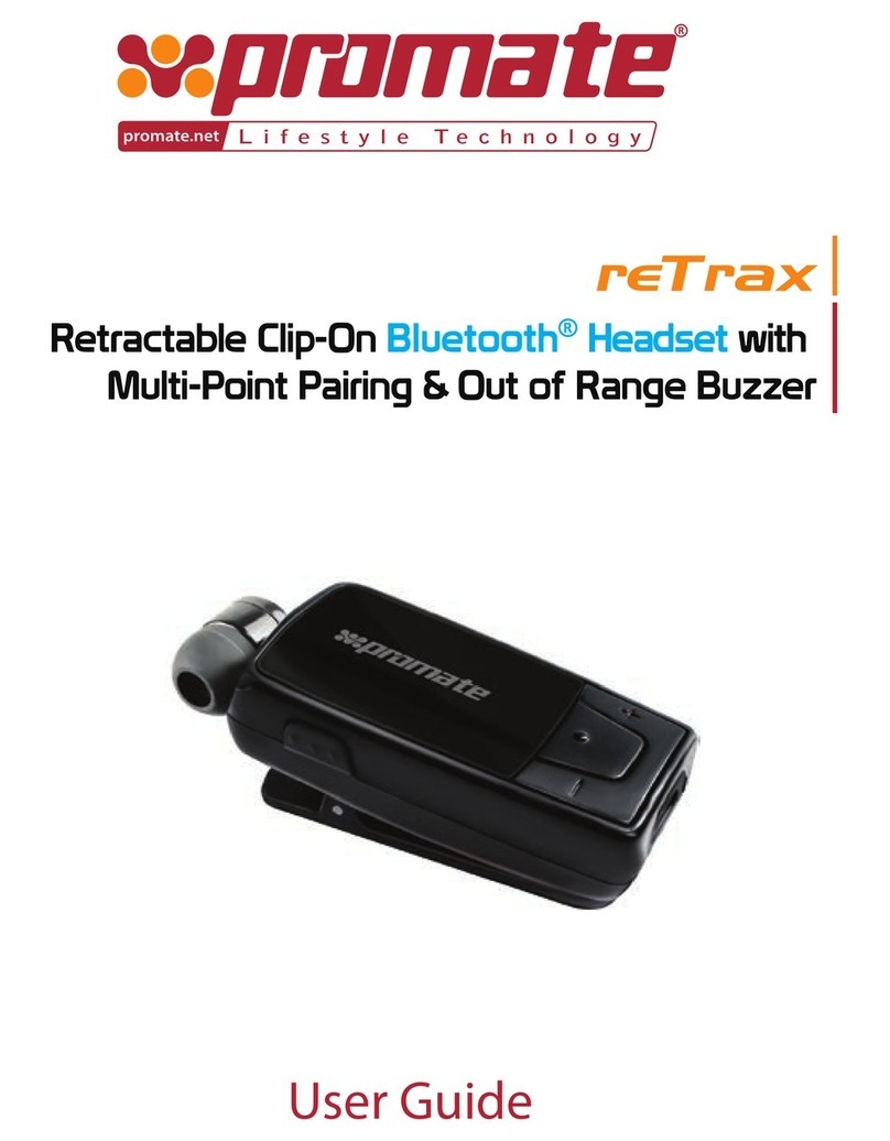 Promate reTrax User manual