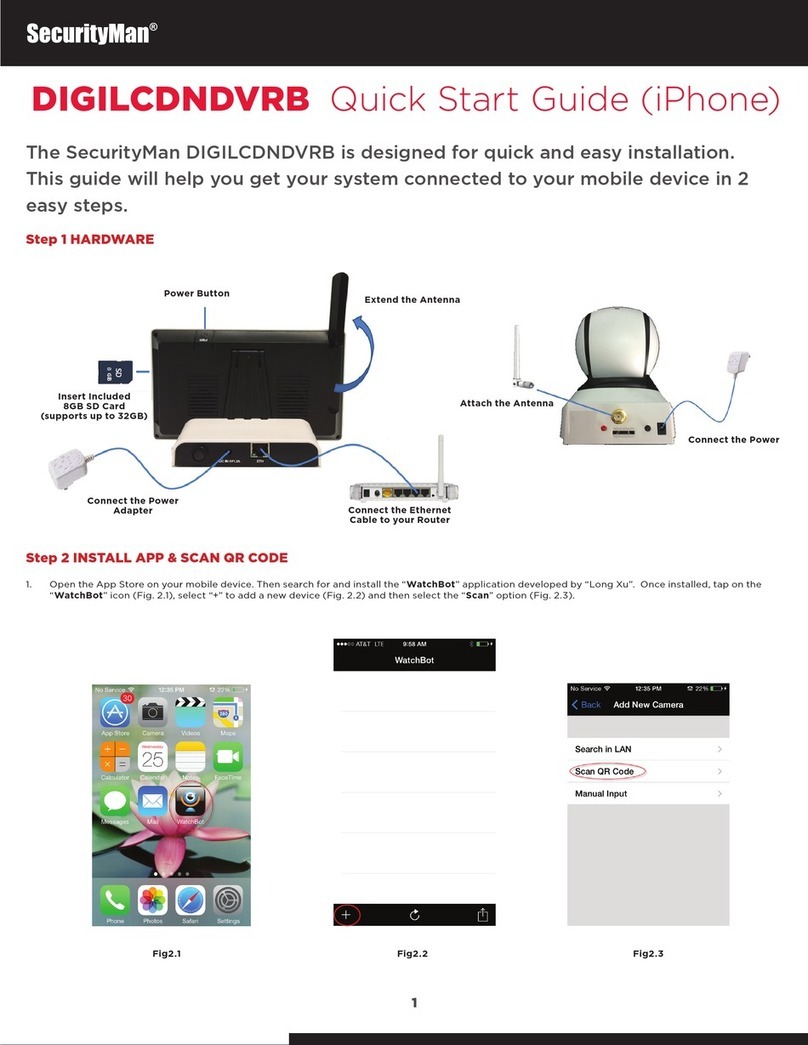 SecurityMan DigiLCDNDVRB User manual SecurityMan DigiLCDNDVRB User manual