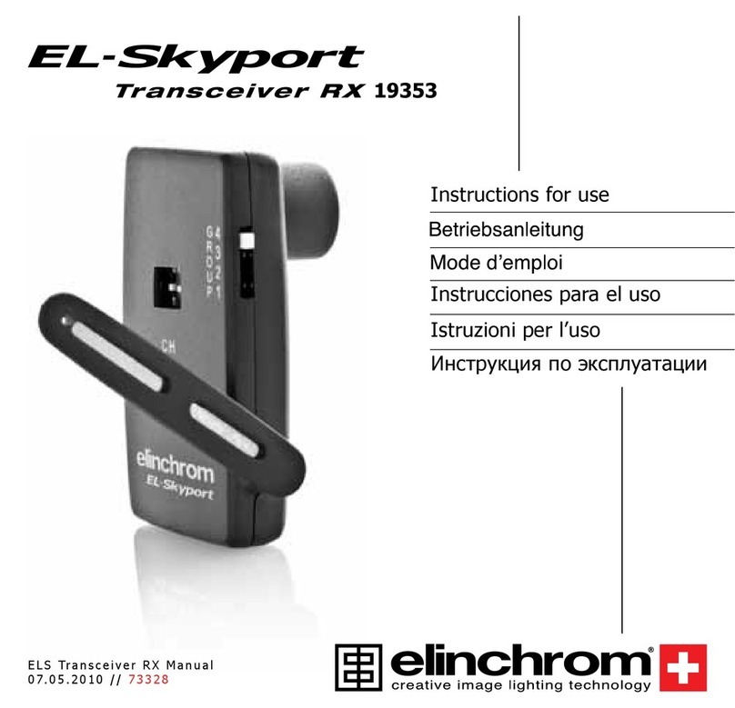 Elinchrom El-Skyport 19353 operating instructions